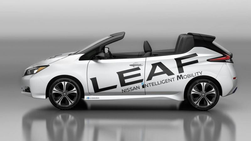 Illustration for article titled Nissan Leaf Convertible: Good